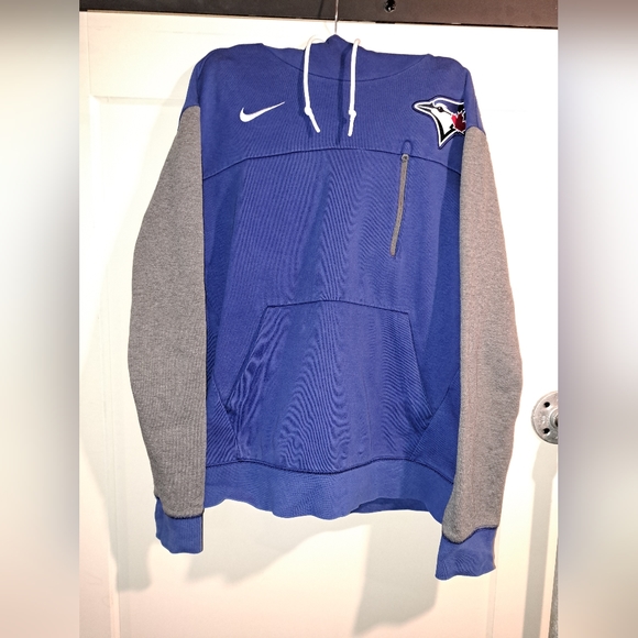 Nike × Toronto blue jays pull over atheltic hoodie - Picture 7 of 16